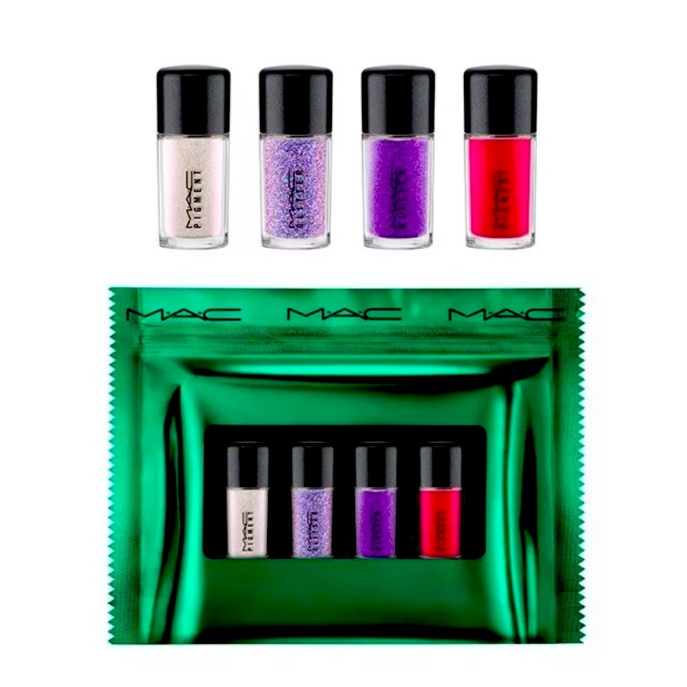 MAC Shiny Pretty Things Party Favors 4 Piece Mini limited Edition new sealed